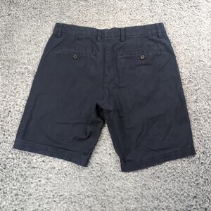 Banana Republic Shorts Men 32 Blue Aiden Chino Preppy Casual Minimalist Outdoor